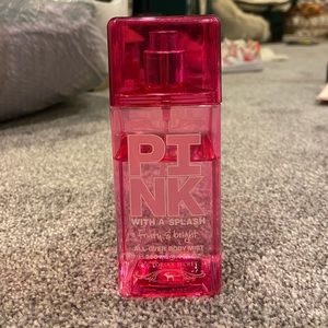 PINK with a splash fruity & bright body mist